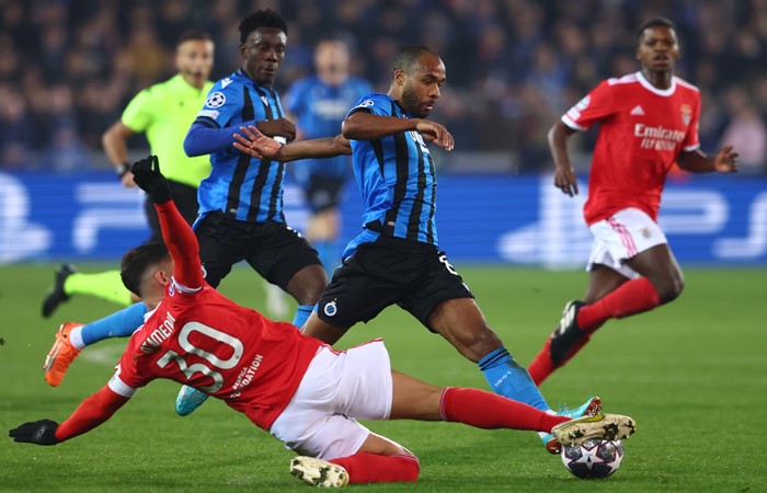 Benfica vs Club Brugge (03:00 – 08/03) | Xem lại trận đấu