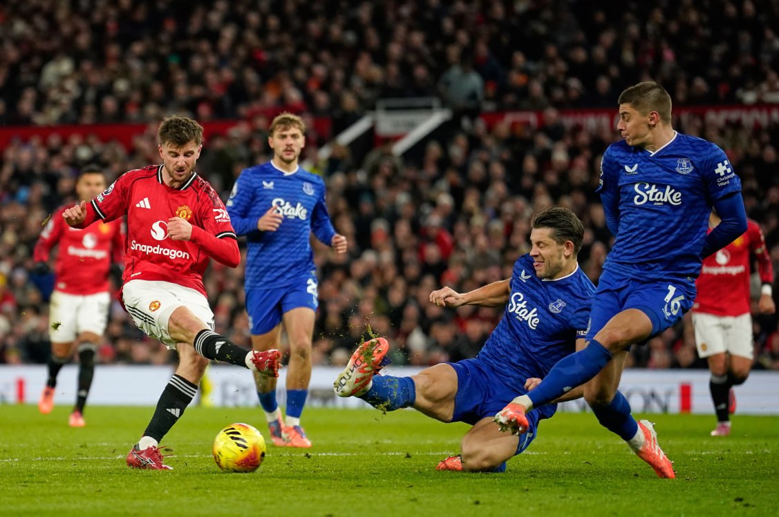 Manchester United vs Everton (03:00 – 25/11) | Xem lại trận đấu